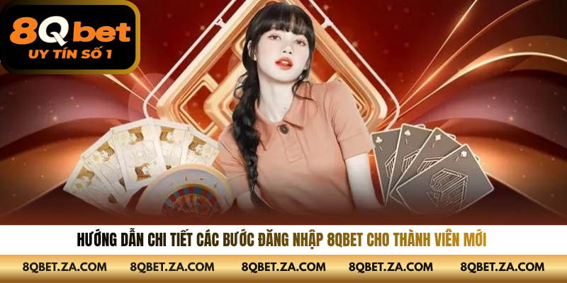 Hướng dẫn chi tiết các bước đăng nhập 8QBET cho thành viên mới 