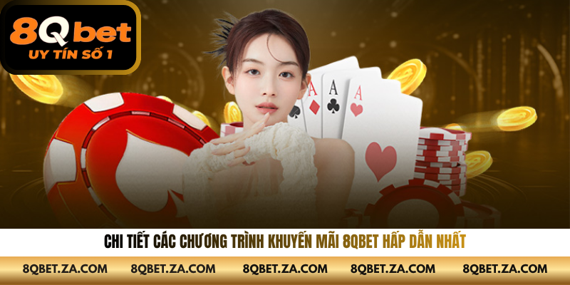 Chi tiết các chương trình khuyến mãi 8QBET hấp dẫn nhất