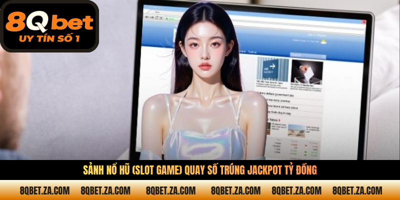 Sảnh nổ hũ (Slot Game) quay số trúng Jackpot tỷ đồng